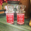 Acrylic Salt & Pepper Shakers Set