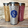 Glitter Coffee Travel Mug - 16oz Stainless Steel