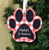 Paw Print Ornament