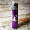 Glitter Water Bottle - 18oz Double Wall Acrylic